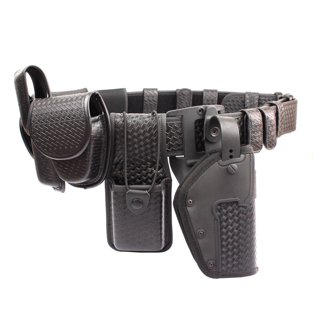 ROCOTACTICAL Cinturón táctico de servicio con soporte radio y esposas - imagen 2