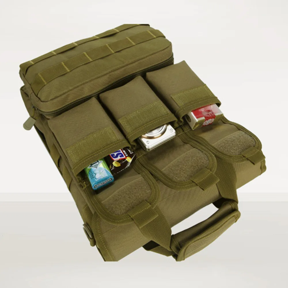 Bolso de viaje táctico de nailon para hombre y mujer, Mochila deportiva de hombro, bolso de mano para ordenador, senderismo, Camping, viaje - imagen 5