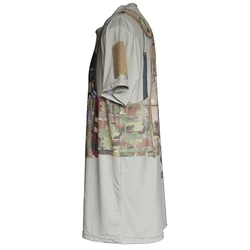 Camiseta táctica militar secado rápido manga corta para hombre
