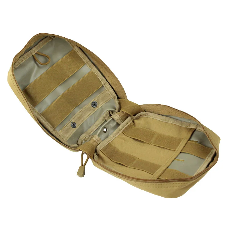 Kit de primeros auxilios médico táctico, paquete de cintura militar, bolsa Molle táctica de viaje para acampar al aire libre, Mini - imagen 5