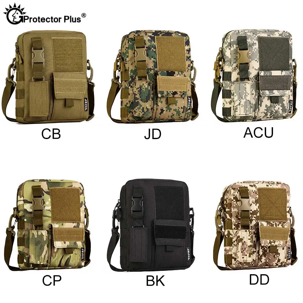 PROTECTOR PLUS-bandolera táctica para hombre, bolso cruzado impermeable de camuflaje militar, bolso de hombro de viaje para deportes al aire libre, bolso de caza - imagen 5