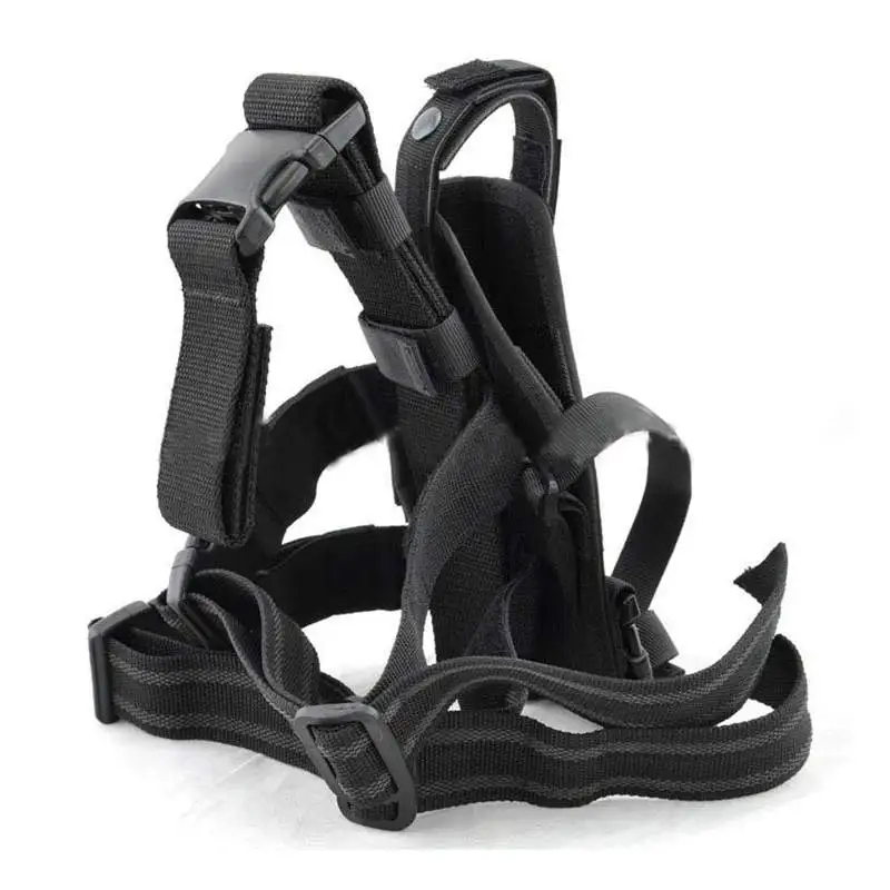 Funda táctica para pistola, soporte militar de pierna caída para diestros, negro, impermeable, accesorios de caza al aire libre, 9044 - imagen 2