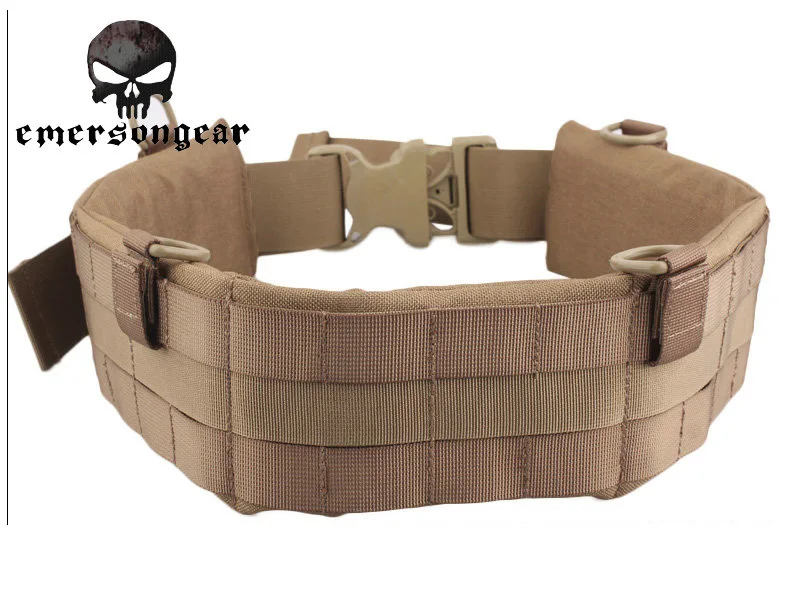 Emersongear Molle Cinturón de patrulla acolchado Cinturón de combate Airsoft Coyote Brown EM5584 - imagen 2