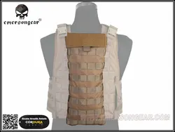 Bolsa de hidratación táctica para mochila airsoft combate coyote