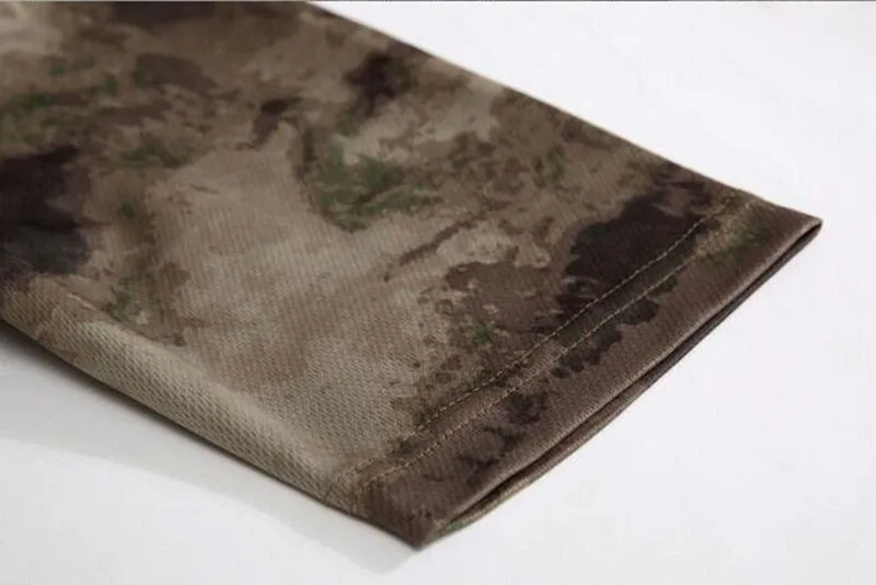 Camiseta Camuflaje MEGE KNIGHT - Detalle de mangas