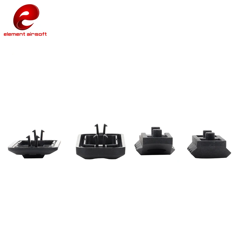 Element-Kit DE iluminación táctico DE Airsoft, accesorios DE caza, eMagpul M OE, montaje DE riel BK FG, EX253, 8 unids/set por juego - imagen 4