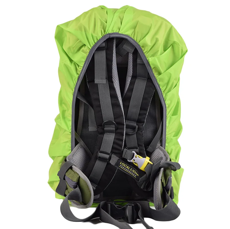 VULPO impermeable cubierta para la lluvia mochila impermeable traje para 18-25L senderismo bolsa al aire libre Estuche De Viaje fundas para la lluvia - imagen 3