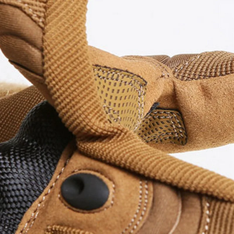 MEGE Guantes tácticos para exteriores, guantes de dedo completo para hombre, guantes de protección para armadura de ciclismo para senderismo, talla S-3XL - imagen 3