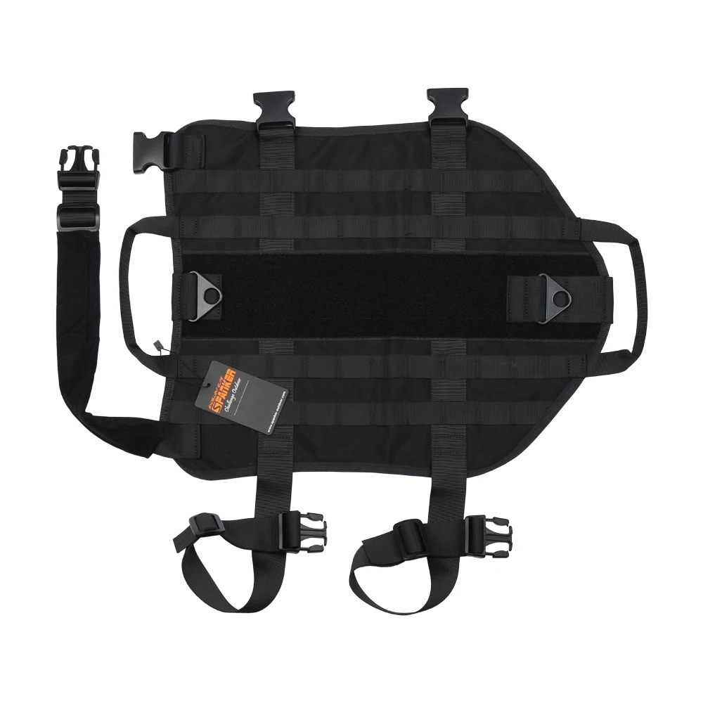 Chaleco táctico Molle para perro, arnés de nailon transpirable, ajustable para caza - imagen 3