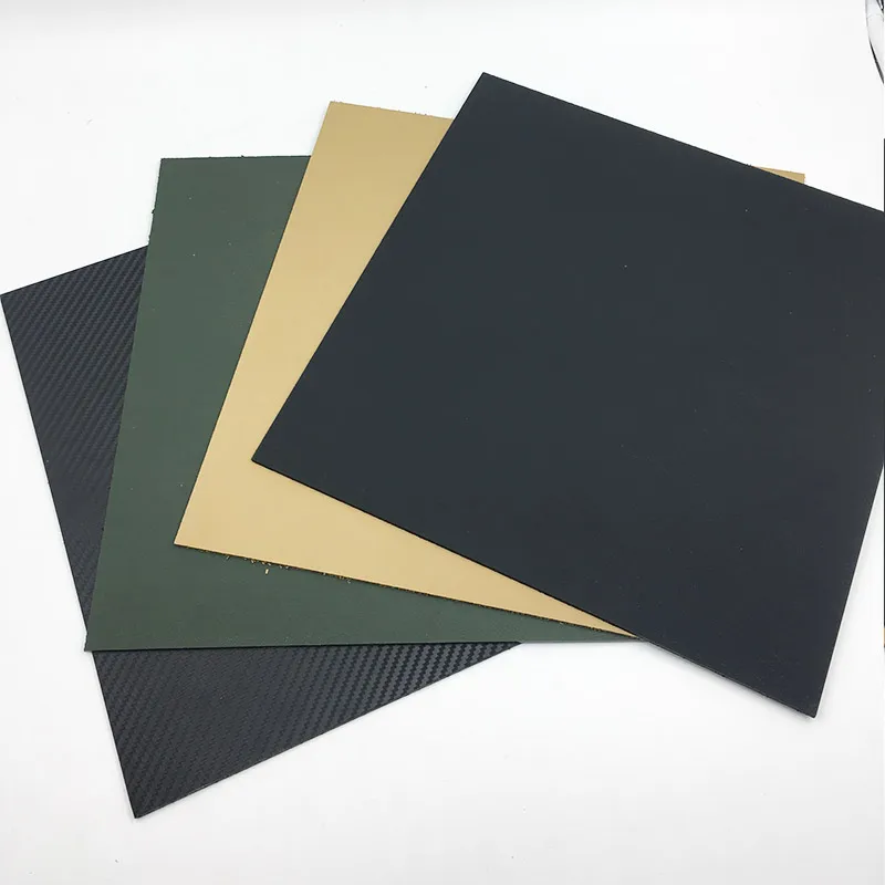 Material de cuchillo Diy de 300x300mm, fabricación de cuchillos, funda K Kydex K200, placa de plástico caliente de fibra de carbono, símbolo de hojas de arce Python - imagen 2