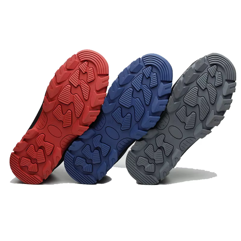 Zapatos de seguridad con punta de acero para hombre y mujer, calzado de trabajo a prueba de perforaciones, de malla transpirable, Industrial y de construcción, de verano - imagen 3