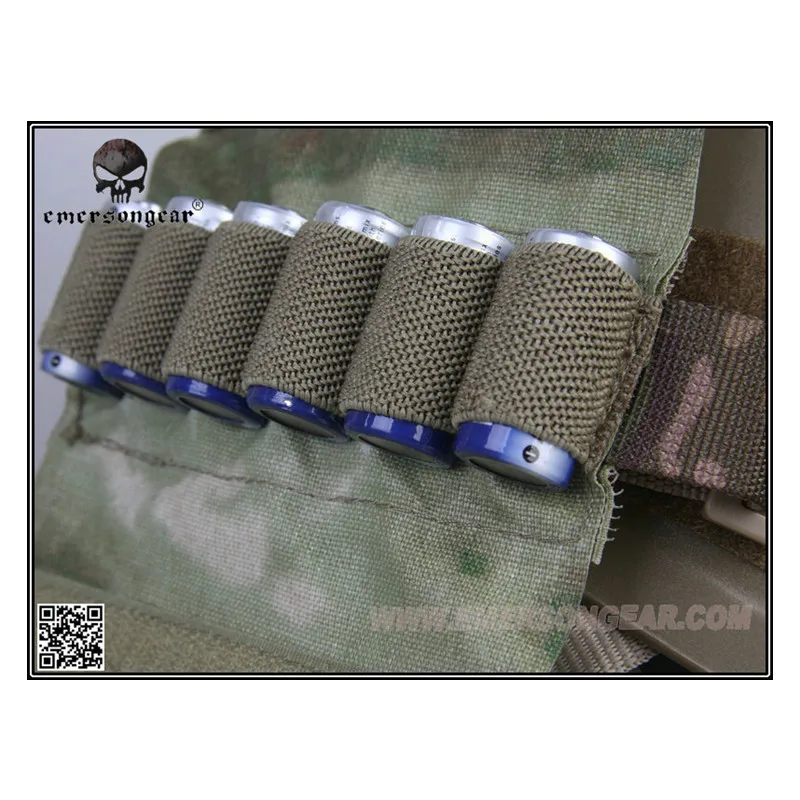 Emersongear-Bolsa de accesorios para casco, bolsa de contrapeso, Utilidad de caza MOLLE , Coyote Brown, negro Multicam, AOR1, ATFG, AOR2 - imagen 3