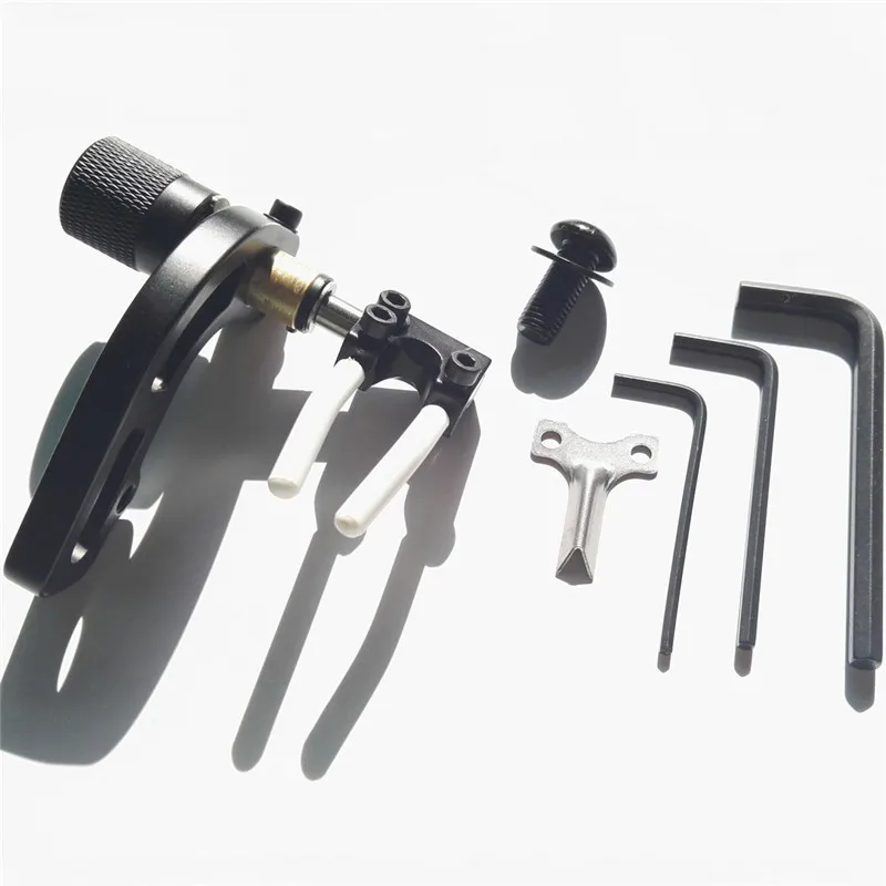 Sharrow 1 pieza accesorio de tiro con arco, reposapiés de flecha negra, arco de tiro con arco para mano derecha, accesorio de arco - imagen 4