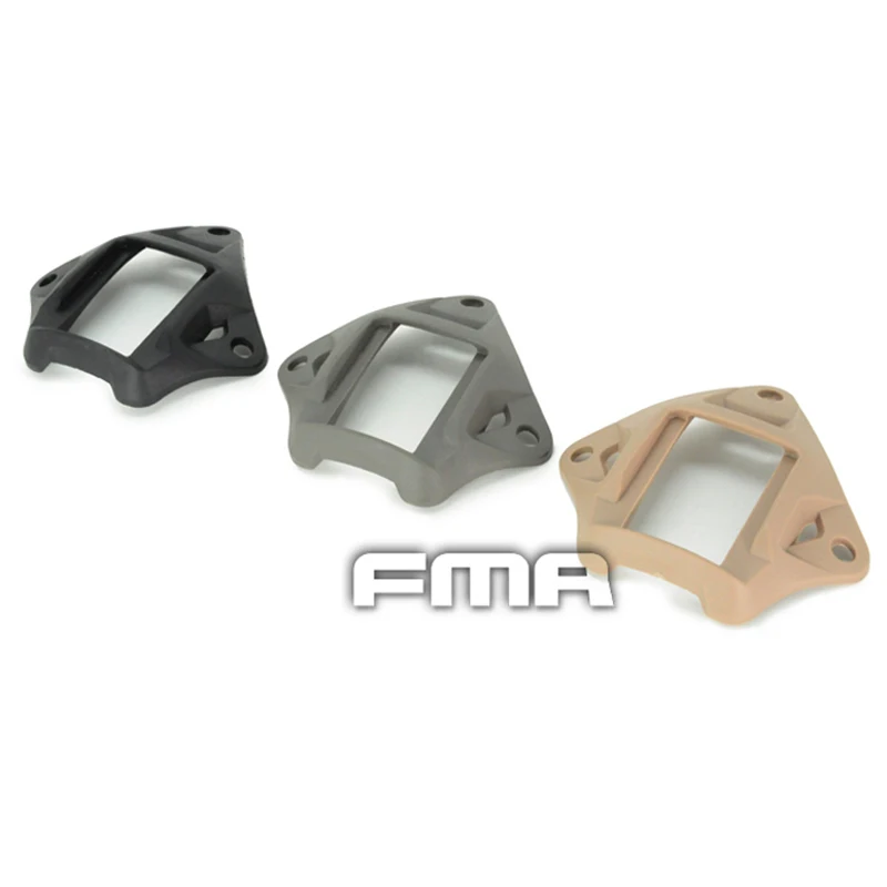 Casco de caza táctico VAS FMA sepia Stents secos cubierta NVG montaje BK/DE/FG - imagen 4