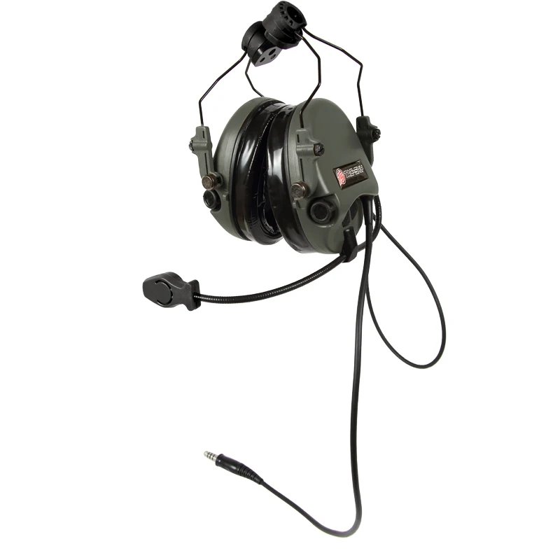 TS TAC-SKY casco táctico montaje TEA Hi-Threat Tier 1 cancelación de ruido captación protección auditiva Walkie Talkie auriculares - imagen 3