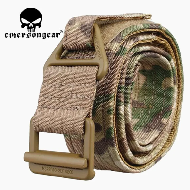 Emersongear-cinturón táctico CQB rappel para hombre, cinturón de lona deportivo, pistola de carabina - imagen 3
