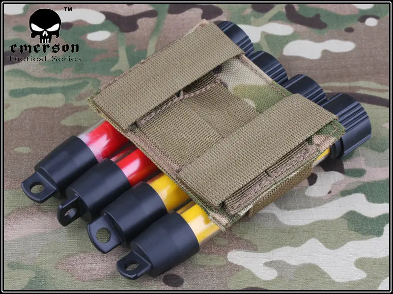 Emersongear-Bolsa Electrónica para palo de Paintball, Emerson Modelo B Plus Meshbelt, bolsa militar, equipo EM6060 Multicam - imagen 5