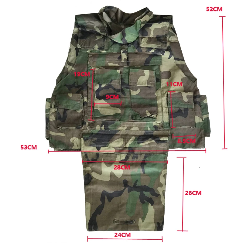 TAK YIYING Airsoft chaleco táctico militar con herramienta Mag, bolsa de descarga, bolsa de recuperación, Camuflaje - imagen 5