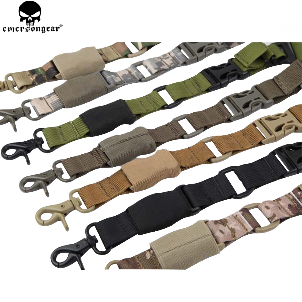EMERSON-slinga para pistola táctica, correa para el hombro, eslinga para Rifle al aire libre con hebilla de Metal QD, cinturón para escopeta, accesorios para pistola de caza - imagen 4