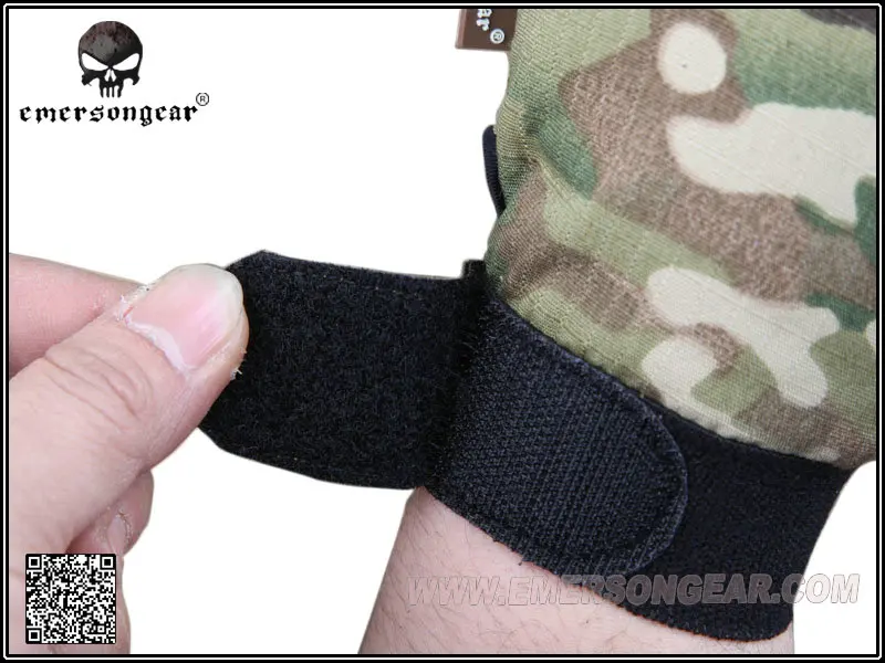 Guante táctico de camuflaje de dedo completo, Multicam EM5368, ligero, táctico - imagen 5