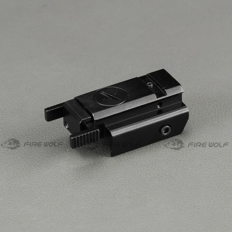 Mira láser táctica de punto rojo para caza compacta, con interruptor de presión, montaje en riel Picatinny de 20mm, Super Lazer - imagen 3