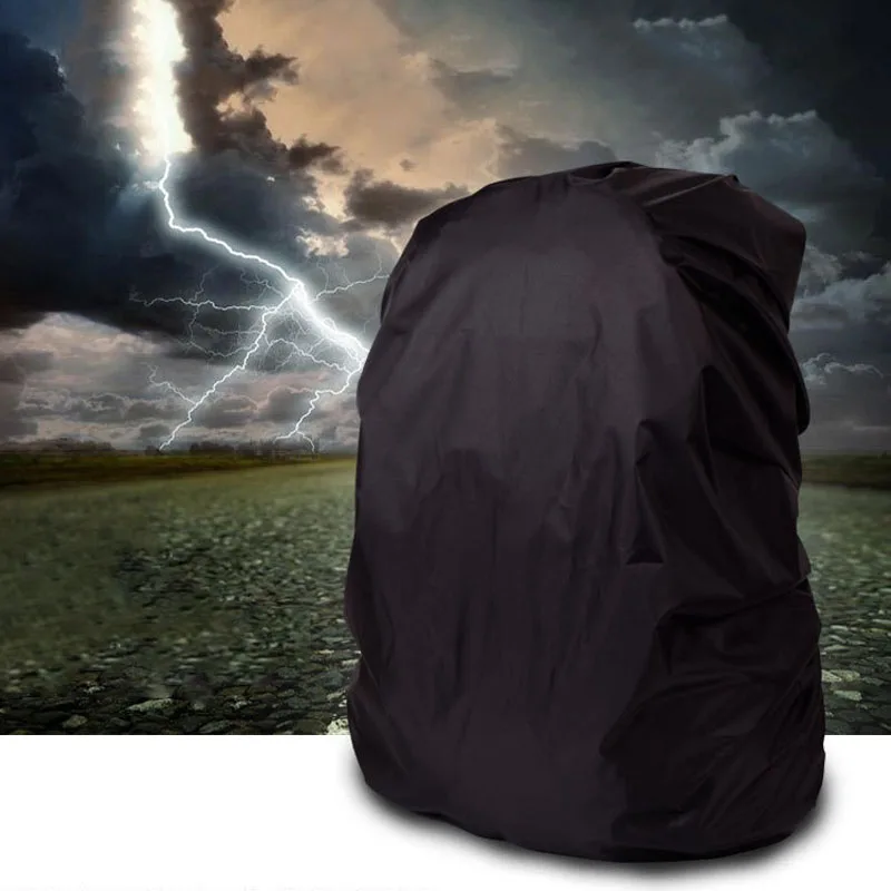 Cubierta impermeable para la lluvia, mochila, traje impermeable para 30-40L, bolsa para senderismo al aire libre, mochila, funda, herramientas de viaje, accesorios, fundas para la lluvia - imagen 3
