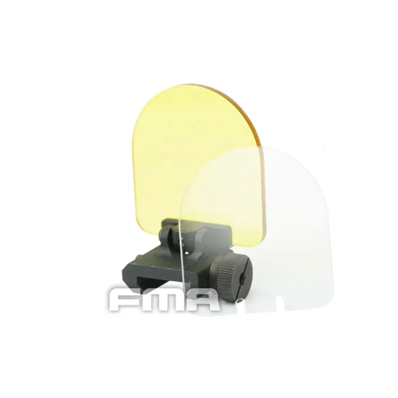 Protector de lente FMA Sport Scope R.ed D.ot Mount con cubierta plegable con 2 lentes de repuesto - imagen 2
