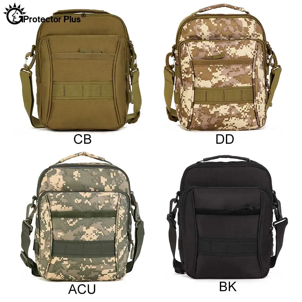 Bolso cruzado táctico para hombre, bandolera de hombro impermeable para deportes al aire libre, bolsa pequeña de viaje y caza, PROTECTOR PLUS - imagen 5