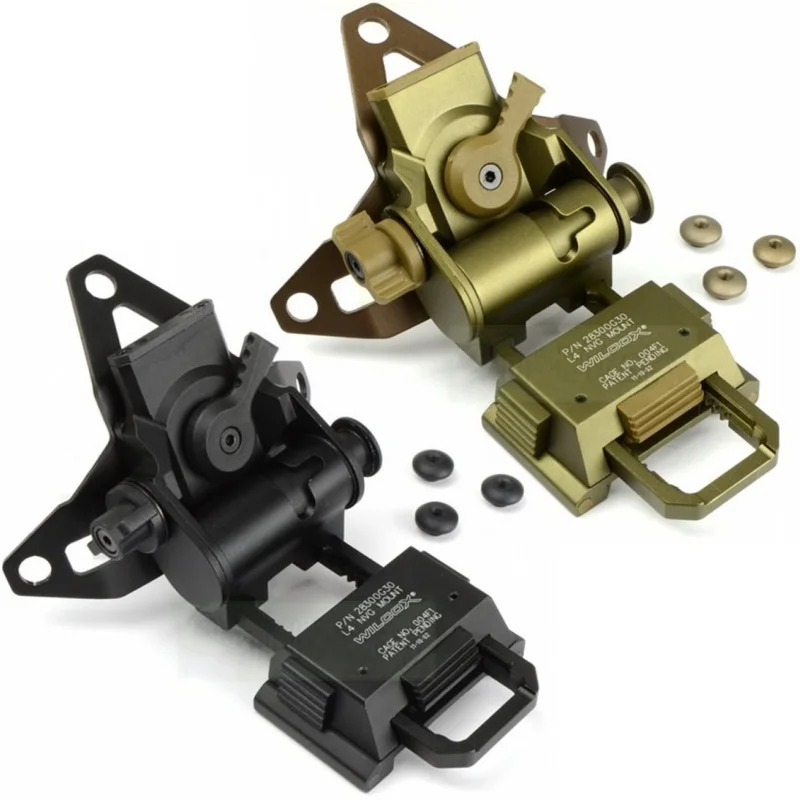 Cubierta de aluminio L4G30 NVG para casco táctico Airsoft, lentes de visión nocturna, AN/PVS-7, 14, 15, 18, 21