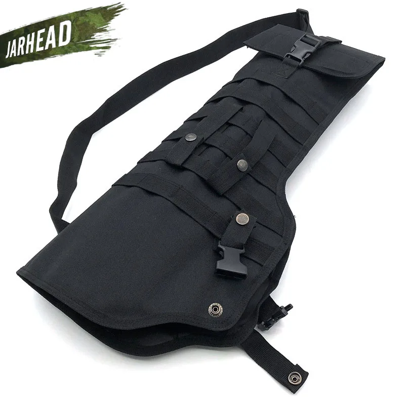 Mochila de hombro táctica AK para Rifle Molle, eslinga de hombro militar, funda acolchada portátil para escopeta, cuchillo - imagen 5