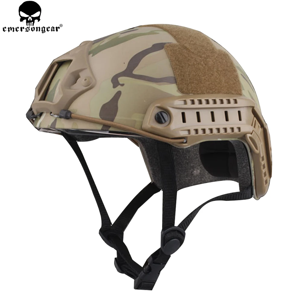 EMERSONGEAR-Casco táctico con gafas protectoras, lentes de combate, caza, CS, antivaho, EM8820 - imagen 3