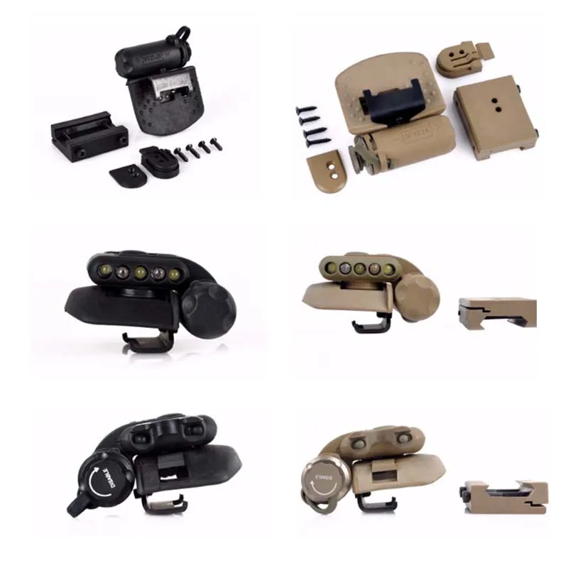 Diferentes tipos cámaras y sus piezas