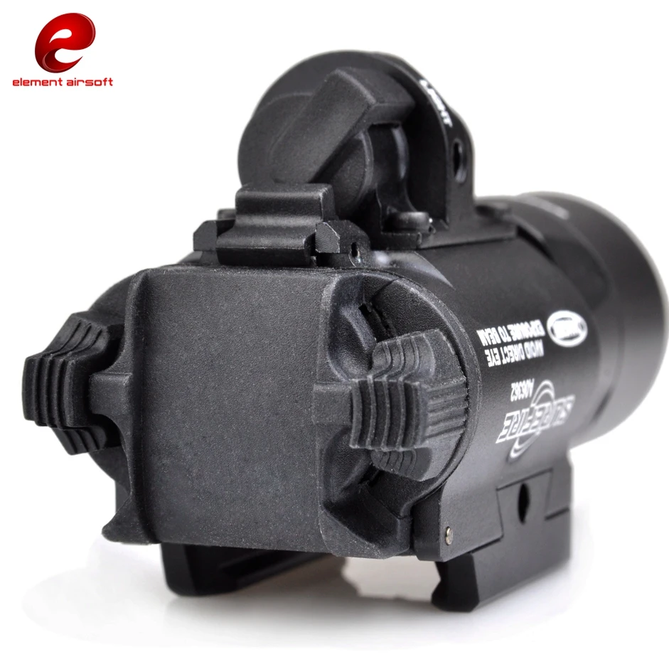 Airsoft-linterna táctica Surefir X400, Rifle, Arma, punto rojo, láser, LED, X400U, EX367 - imagen 4