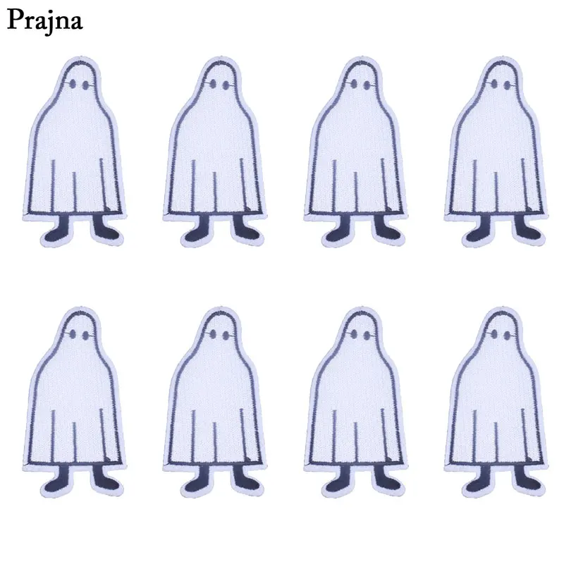 Prajna-Parches de unicornio para planchar, pegatinas bordadas atrapasueños en chaqueta, apliques de reparación para ropa, bolsa DIY, 10 piezas - imagen 5