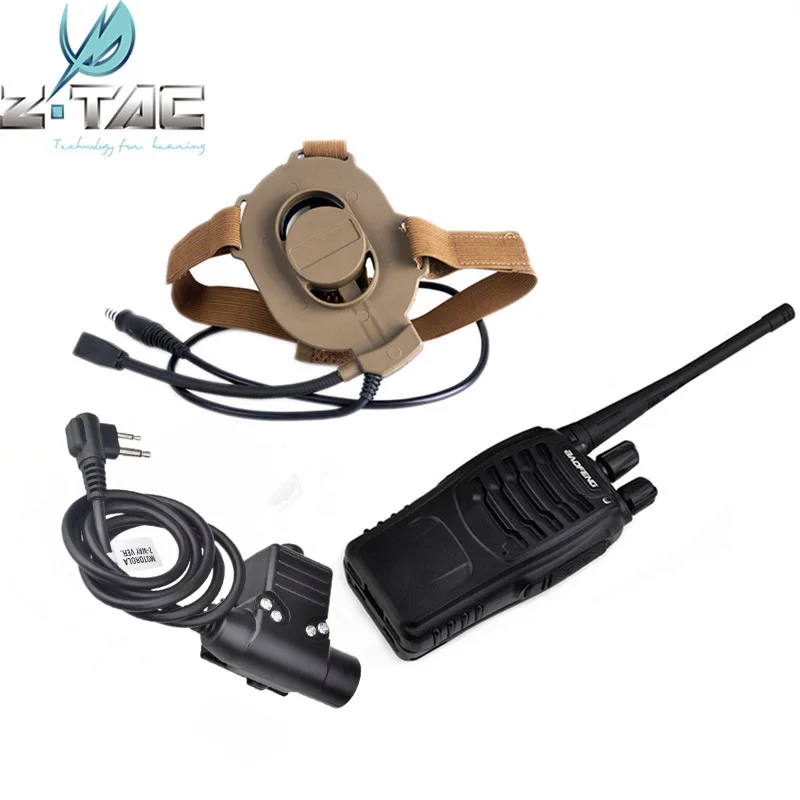 Z-tactical Airsoft micrófono zBowman Elite II auriculares tácticos para comunicaciones con Radio y U94 PTT Set Z027-S113-KEN - imagen 2