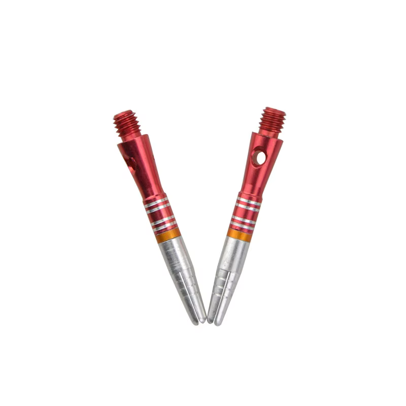 Ejes de dardos de aleación de aluminio para tiro con arco, varillas de dardos de aleación de Metal, herramientas para practicar tiro, accesorios para juegos, 5 uds. - imagen 3