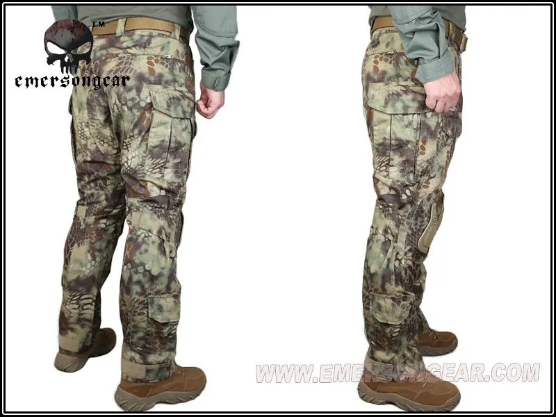 Kryptek-pantalones de combate tácticos con rodillera Emerson, pantalones de combate con almohadilla para la rodilla, Emerson G3, bdu G3, EM7046 - imagen 4
