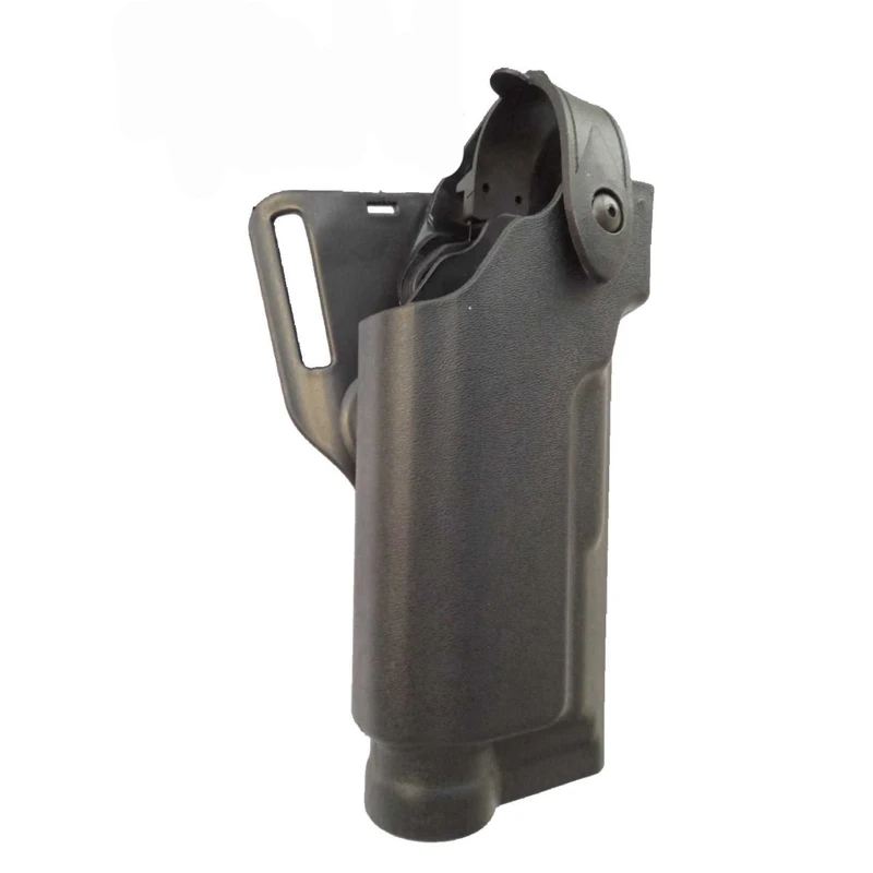 Funda táctica para cinturón de pistola M9 92 96, rodamiento para linterna, funda para cinturón de transporte para diestros - imagen 2