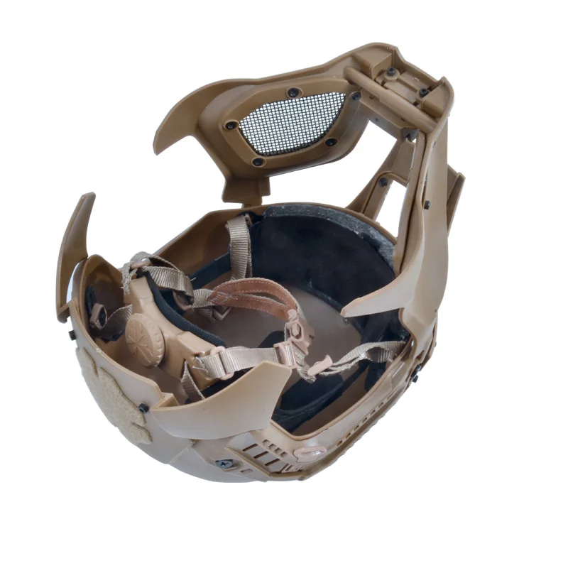 Casco Táctico - Vista lateral