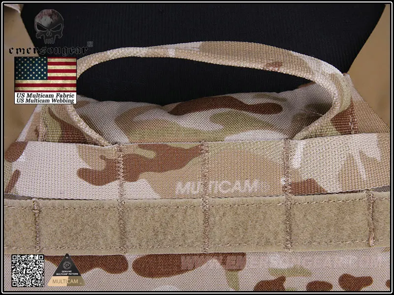 Emersongear-Chaleco de combate táctico JPC 2,0, portador de placa de combate, Multicam, árido, em7436 - imagen 4