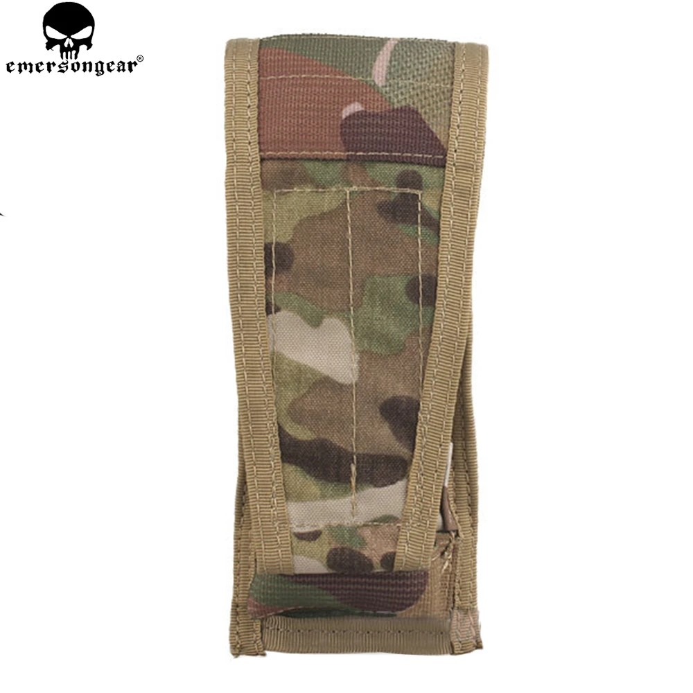 Emersongear-bolsa individual para revista, bolsa con solapa abierta para Mag, bolsillo de caza MOLLE, soporte para Paintball, equipo Airsoft para exteriores - imagen 3