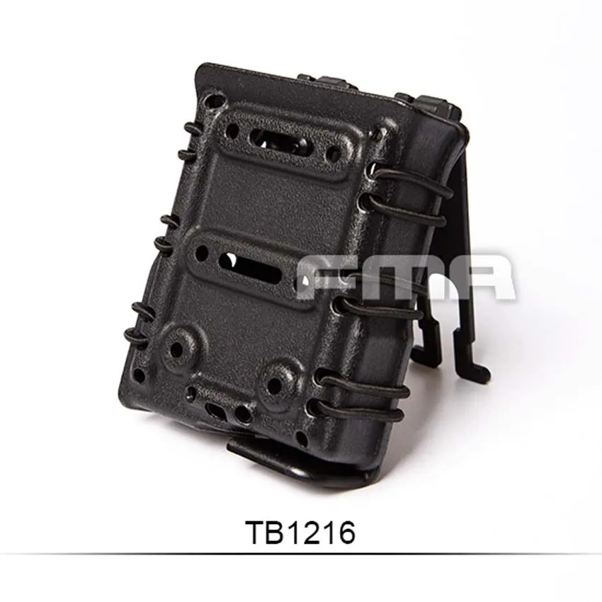 BK/DE/FG Bolsa táctica para revistas Molle FMA Mag portador de una sola bolsa 7,62 - imagen 4