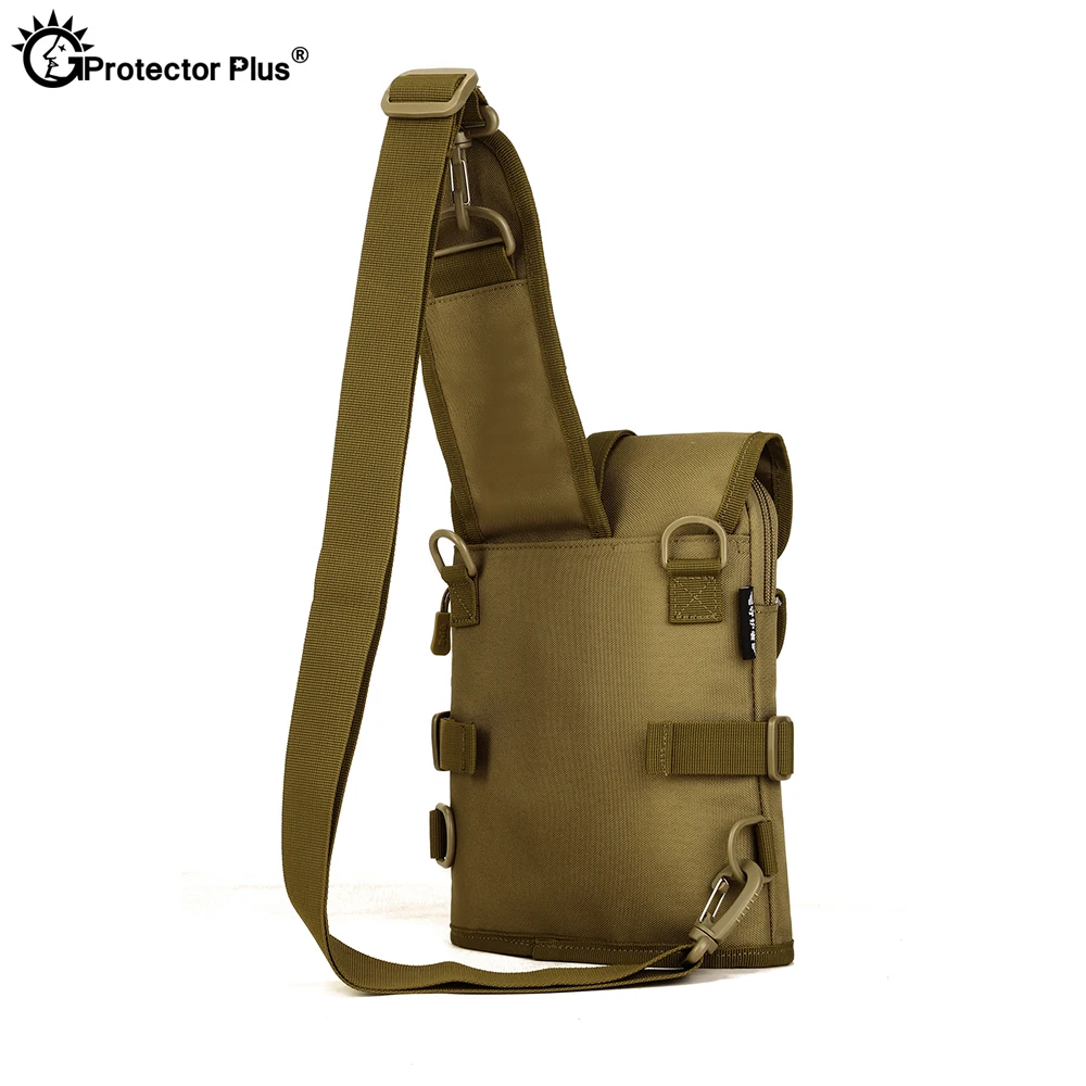 Bolsa de pecho de doble uso para hombre, Mochila deportiva informal, mensajero, multifunción - imagen 2