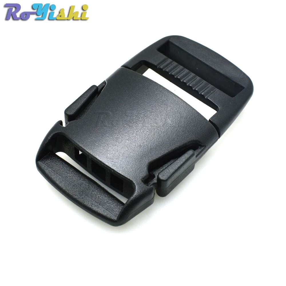 Hebilla de Liberación lateral de plástico para mochila, correas de equipaje, bolsa de deportes al aire libre, 100 unids/paquete - imagen 3
