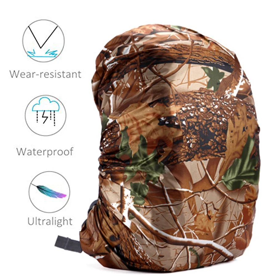 Mochila táctica impermeable 80L – Camuflaje ultraligera polyester - imagen 5