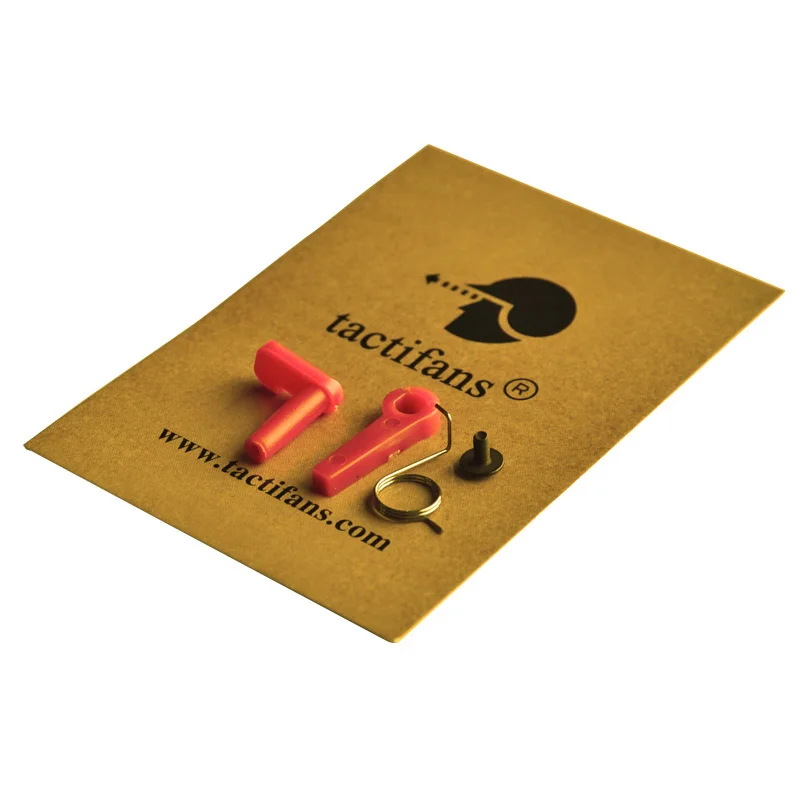 Tactifans-caja de cambios reforzada, palanca de seguridad/interruptor de lucidez para Airsoft Marui M4 / M16 AEG Series Ver.2, accesorios de caza - imagen 3