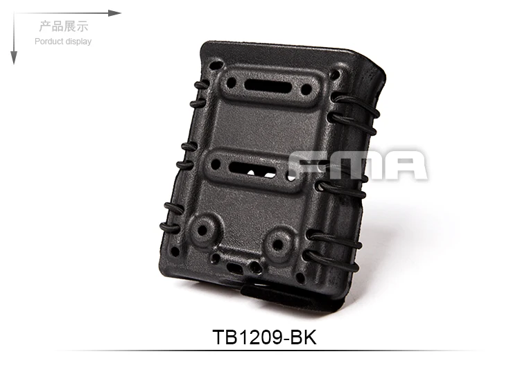 FMA Scorpion RIFLE Mag portador DE bolsa única 7,62 para Molle con flocado TB1209 BK/DE/FG - imagen 2