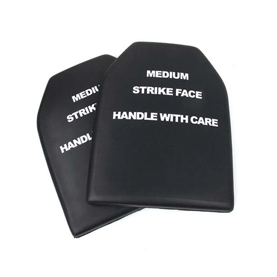 Chaleco táctico EVA 9x12, conjunto de placas de simulación, paneles, portador de placa, equipo de combate, 2 unids/set