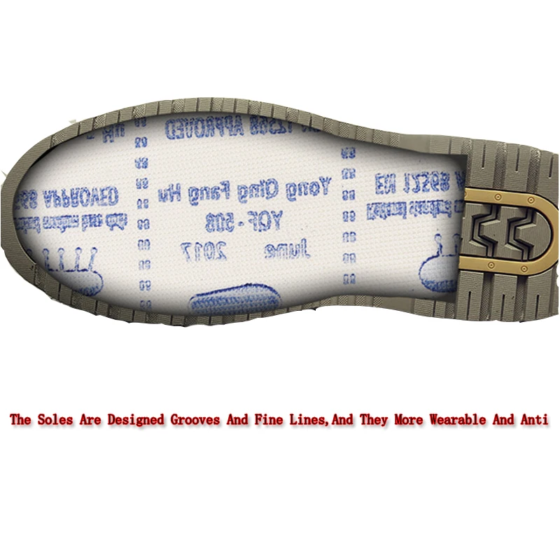 Zapatos de trabajo Unisex, zapatos de seguridad de acero, espinas, antideslizantes, a prueba de golpes, moda informal, botas deportivas para exteriores, chaussure securite femme - imagen 5