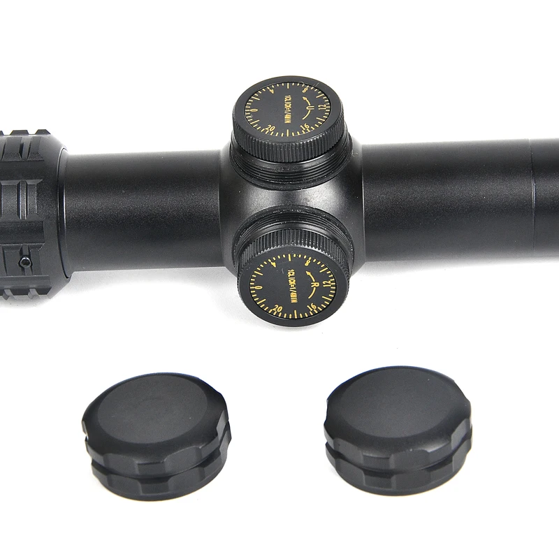 Mira telescópica para rifle con retícula Mil, caza y airsoft táctico - imagen 5